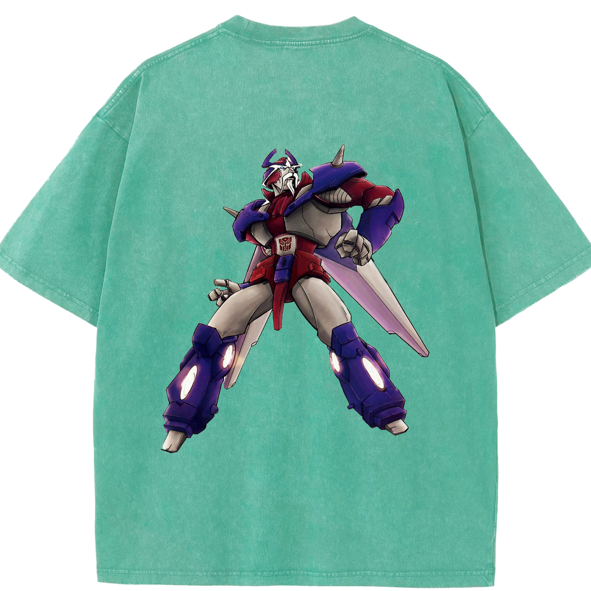 （画像用）  綿100% ヴィンテージ風 半袖Tシャツ（背面プリント）
